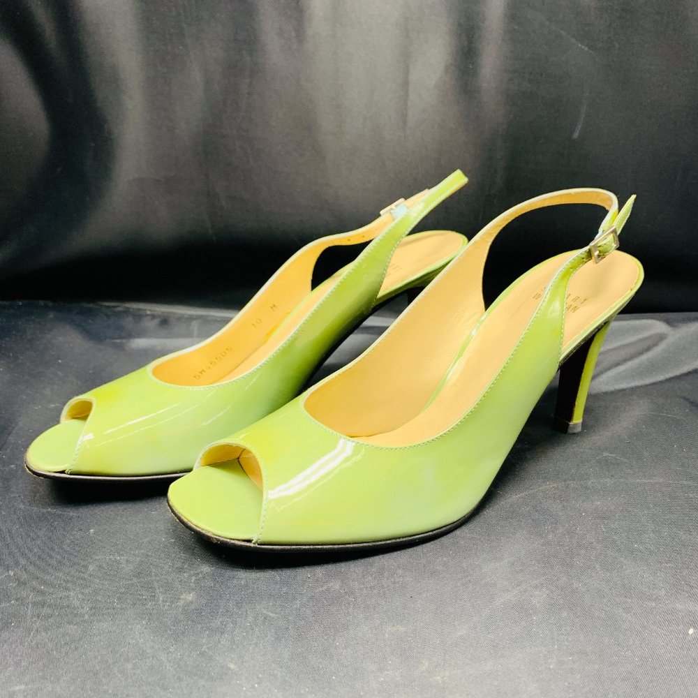 Stuart Weitzman Green 5w45505 Pumps - Picture 2 of 8